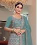 Picture of Statuesque Turquoise Lehenga Choli