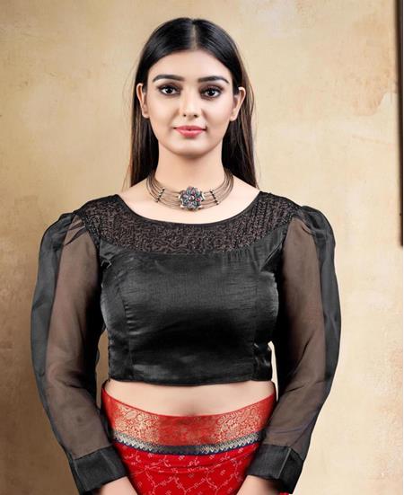 Picture of Alluring Black Designer Blouse