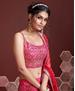 Picture of Graceful Pink Lehenga Choli