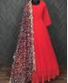 Picture of Bewitching Red Designer Salwar Kameez