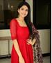 Picture of Bewitching Red Designer Salwar Kameez