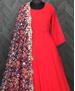 Picture of Bewitching Red Designer Salwar Kameez