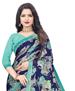 Picture of Pretty Blue Chiffon Saree