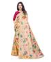 Picture of Beautiful Peach Chiffon Saree