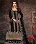 Picture of Alluring Black Designer Salwar Kameez