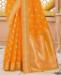 Picture of Elegant Mustard Silk Saree