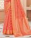 Picture of Sublime Peach Silk Saree