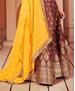 Picture of Lovely Brown Lehenga Choli