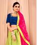 Picture of Alluring Light Green Lehenga Choli