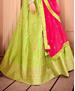 Picture of Alluring Light Green Lehenga Choli