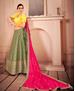 Picture of Elegant Green Lehenga Choli