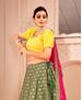 Picture of Elegant Green Lehenga Choli