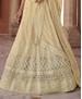 Picture of Exquisite Cream Lehenga Choli