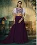 Picture of Magnificent Wine Lehenga Choli