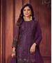 Picture of Classy Voilet Straight Cut Salwar Kameez