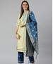 Picture of Graceful Pastel Mint Straight Cut Salwar Kameez