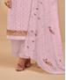 Picture of Resplendent Pink Straight Cut Salwar Kameez