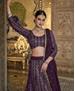 Picture of Alluring Purple Lehenga Choli