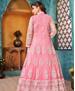 Picture of Magnificent Pink Anarkali Salwar Kameez