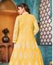 Picture of Good Looking Yellow Anarkali Salwar Kameez