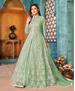 Picture of Alluring Green Anarkali Salwar Kameez