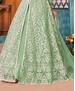 Picture of Alluring Green Anarkali Salwar Kameez