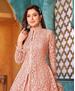 Picture of Sightly Peach Anarkali Salwar Kameez