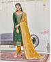 Picture of Exquisite Green Straight Cut Salwar Kameez