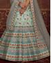 Picture of Fine Sky Blue Lehenga Choli