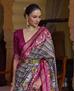 Picture of Well Formed Grey & Magenta Casual Saree