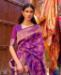 Picture of Ideal Purple Silk Saree