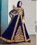 Picture of Sightly Royal Blue Straight Cut Salwar Kameez