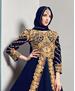 Picture of Sightly Royal Blue Straight Cut Salwar Kameez