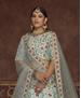 Picture of Gorgeous Sky Blue Lehenga Choli