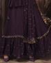 Picture of Delightful Wine Readymade Salwar Kameez