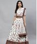 Picture of Beautiful White Lehenga Choli