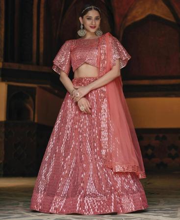 Picture of Radiant Peach Lehenga Choli