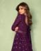 Picture of Alluring Wine Anarkali Salwar Kameez