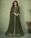 Picture of Beauteous Olive Green Anarkali Salwar Kameez