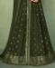 Picture of Beauteous Olive Green Anarkali Salwar Kameez