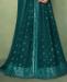 Picture of Gorgeous Teal Anarkali Salwar Kameez