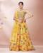 Picture of Excellent Yellow Lehenga Choli