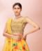 Picture of Excellent Yellow Lehenga Choli