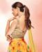 Picture of Excellent Yellow Lehenga Choli