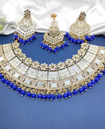 Picture of Good Looking Royal Blue Necklace Set