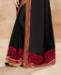 Picture of Grand Black Silk Saree