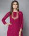 Picture of Resplendent Pink Straight Cut Salwar Kameez