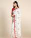 Picture of Charming Off White Silk Saree