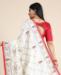 Picture of Charming Off White Silk Saree