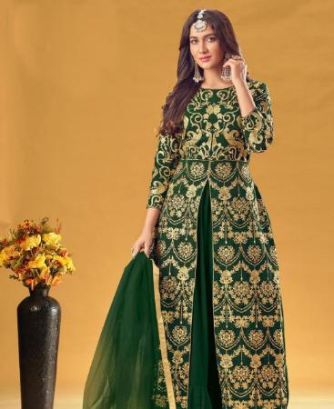 Picture of Sublime Green Readymade Salwar Kameez